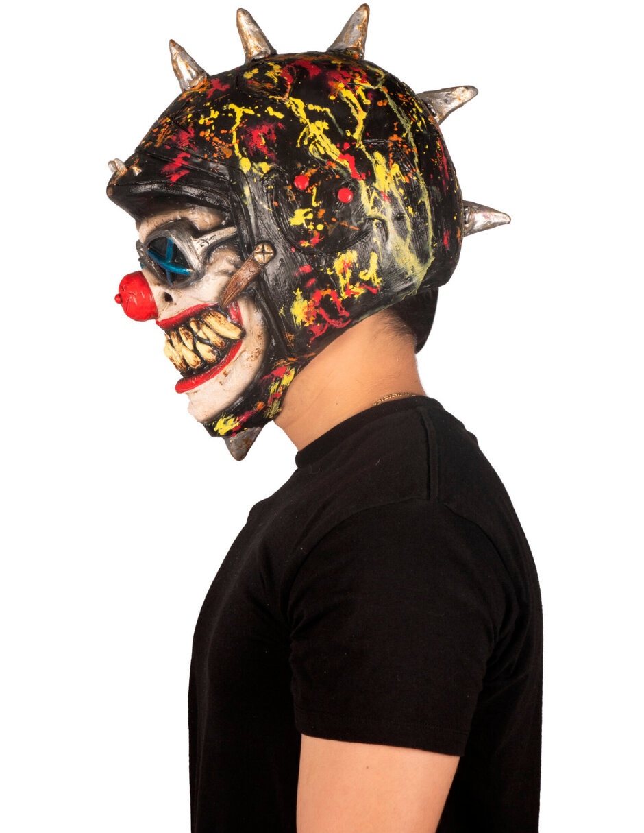 Máscara para disfraz de payaso biker Ghoulish Productions