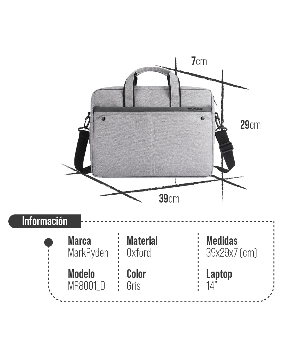 Portafolio ejecutivo unisex 12