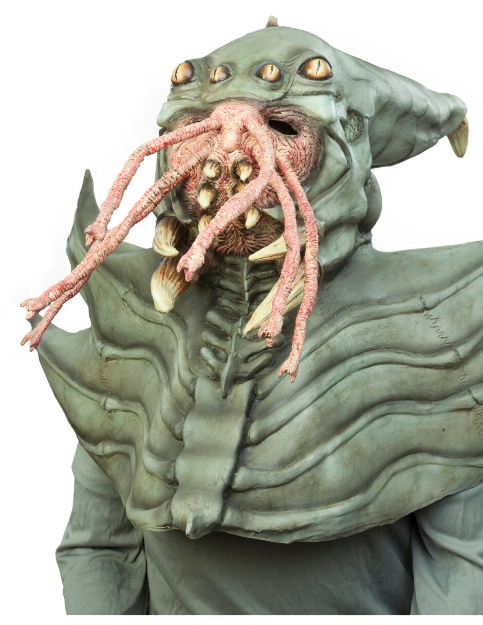 Máscara para disfraz de alien 6