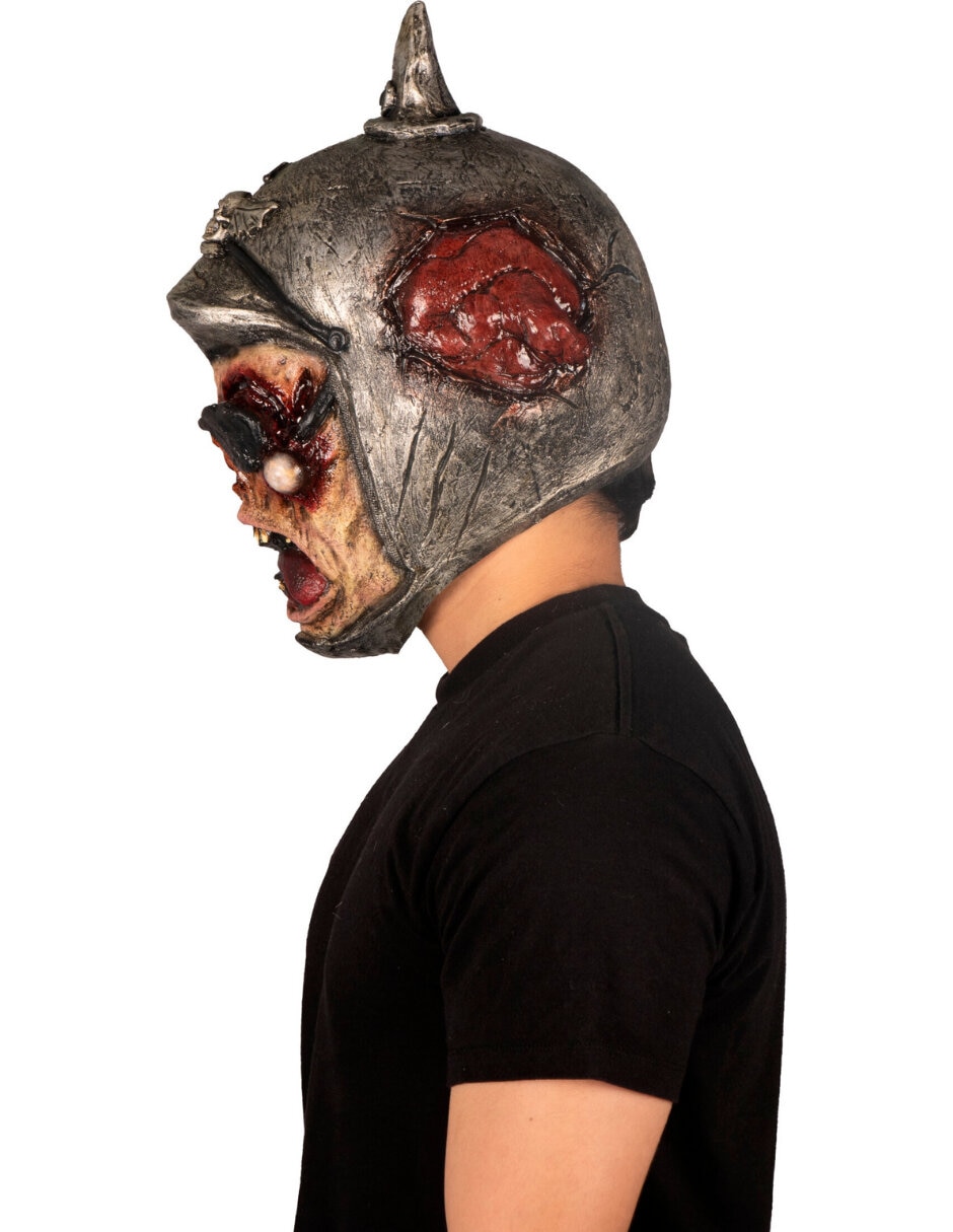 Máscara para disfraz de zombie biker Ghoulish Productions
