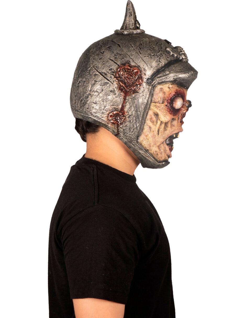 Máscara para disfraz de zombie biker Ghoulish Productions