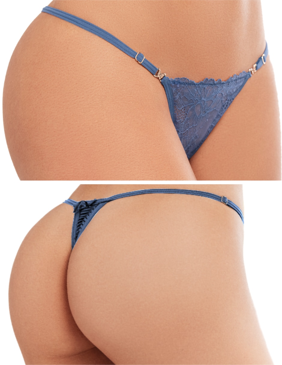 Conjunto de bra y panty Toda Época Lenceria de microfibra