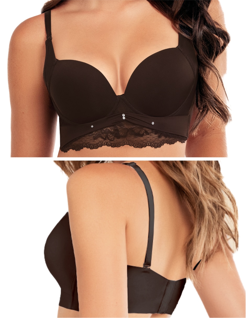 Conjunto de bra y panty Toda Época Lenceria de microfibra 4