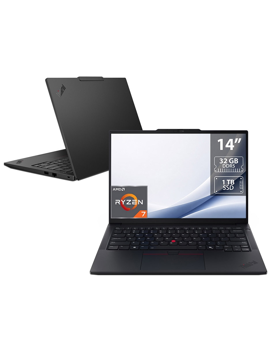 LENOVO Laptop Lenovo Thinkpad E14 Gen 7 14 pulgadas Wuxga Amd Ryzen 7 integradas 32 gb ram 1 tb ssd