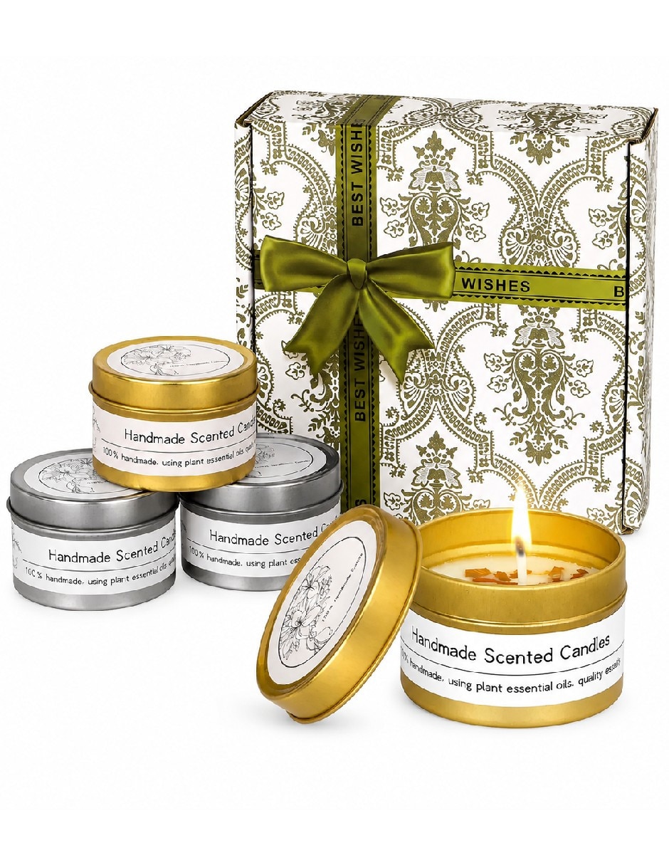 Set vela aromáticas 4 piezas 2