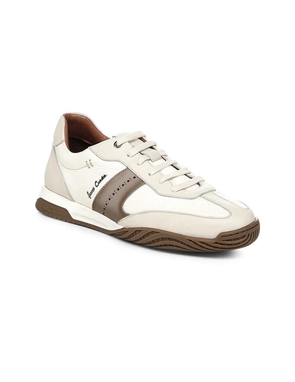 Tenis de piel para hombre