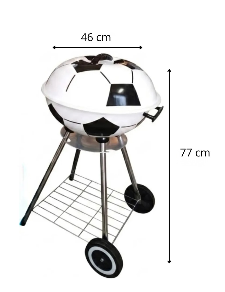 Asador carbón Alpine Cuisine de acero