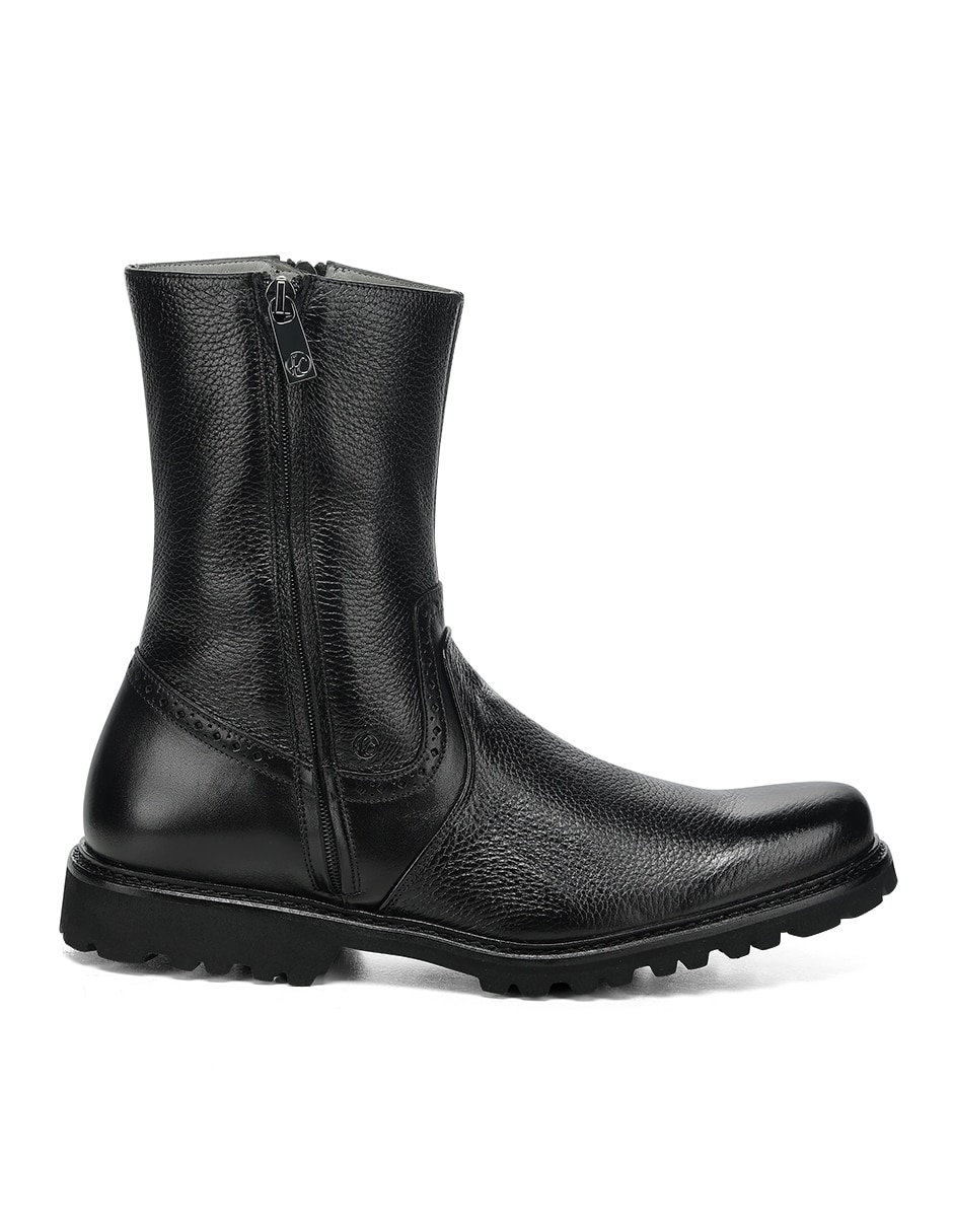 Bota Franco Cuadra de piel para hombre
