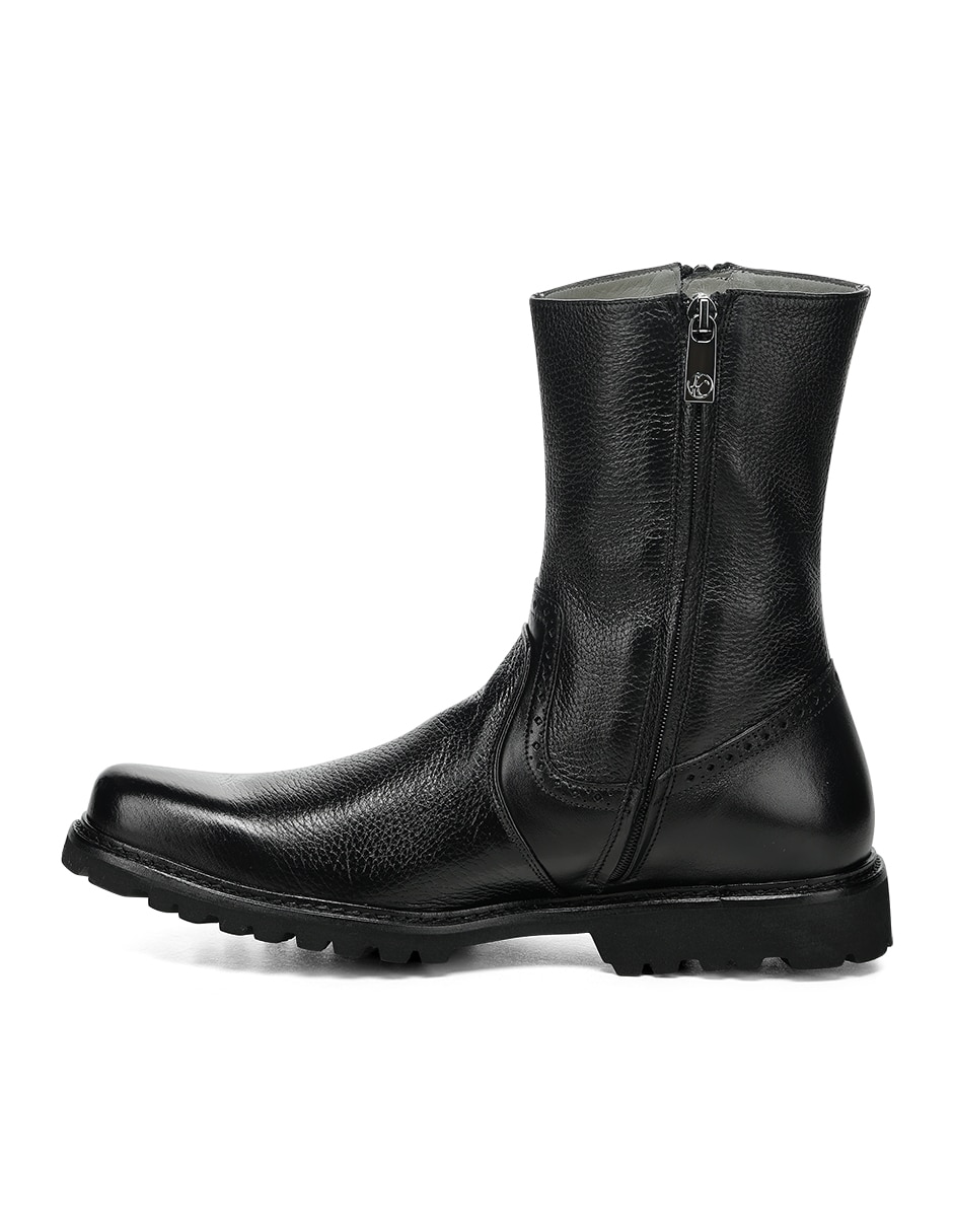 Bota Franco Cuadra de piel para hombre
