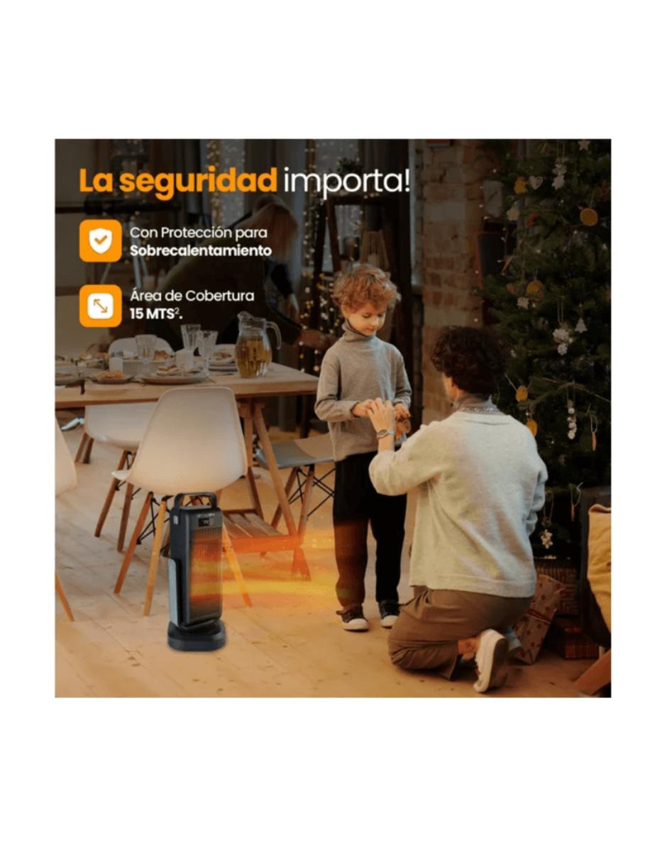 Calefactor portátil eléctrico Travel Air de 220 V