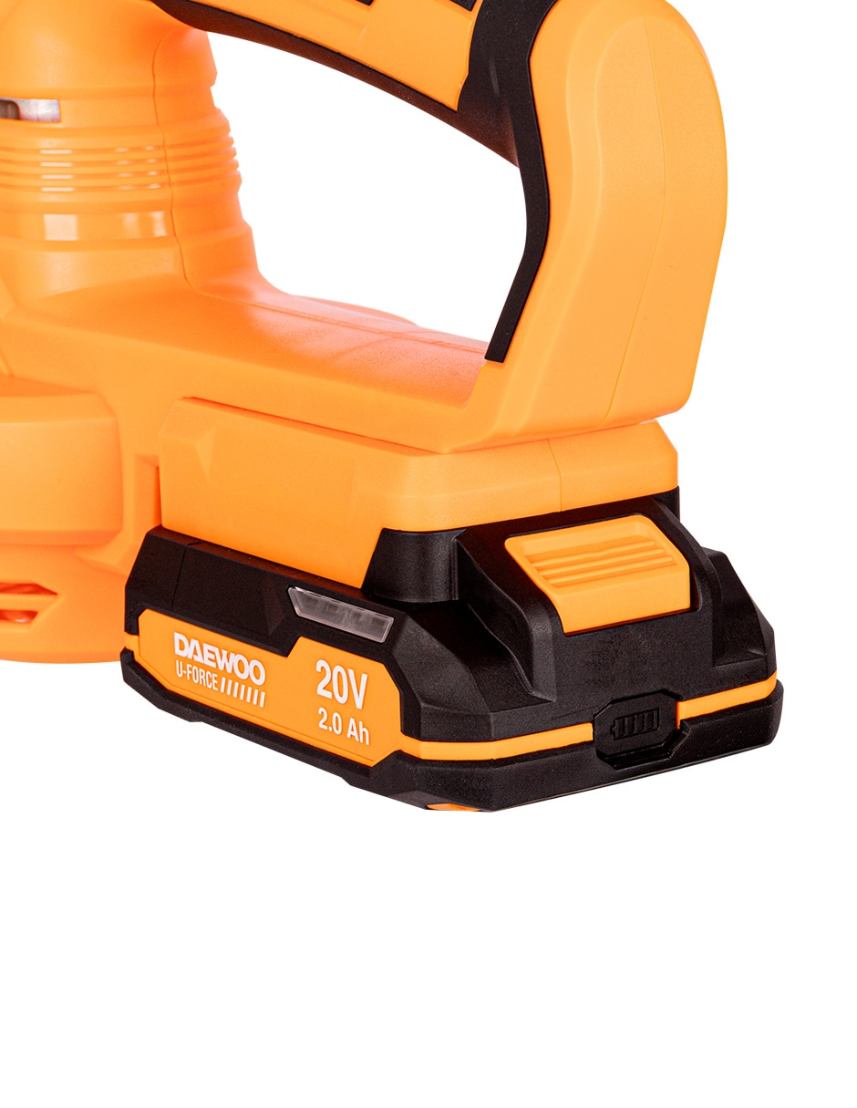 Sopladora a batería recargable Daewoo DWCVB224 149 MPH 105 CFM