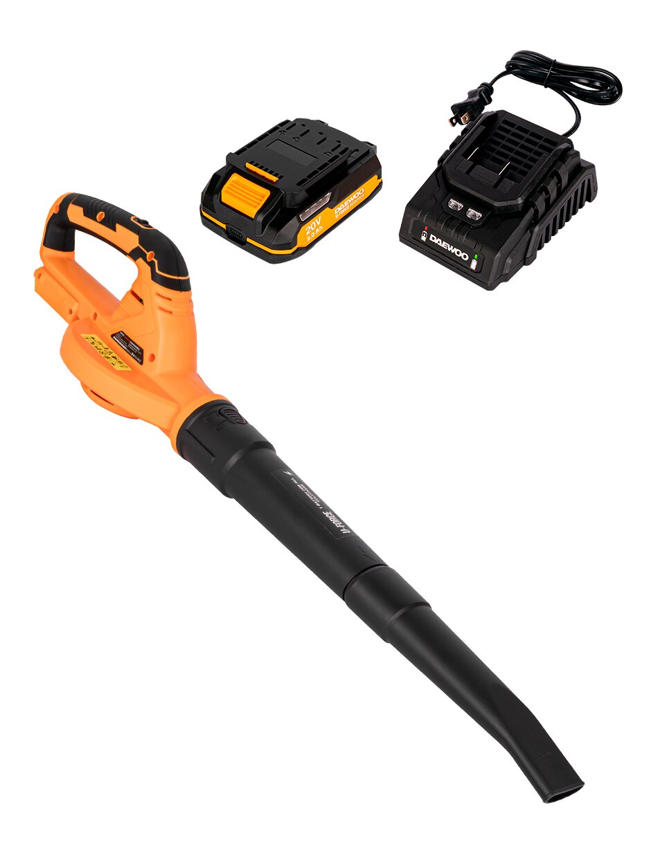 Sopladora a batería recargable Daewoo DWCVB224 149 MPH 105 CFM