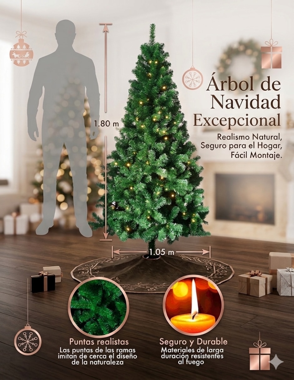 Árbol de navidad Trady Fit