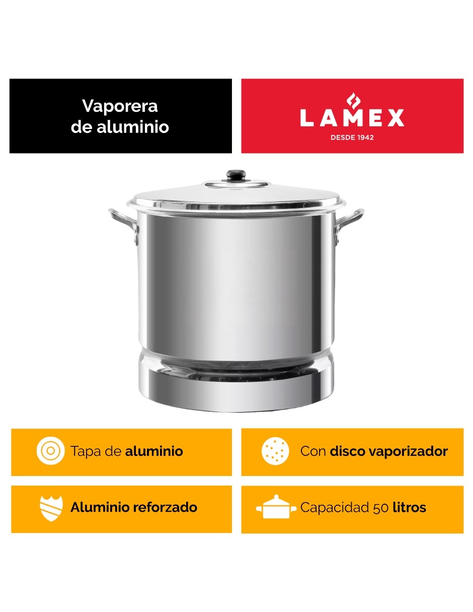 Vaporera convencional Lamex 2