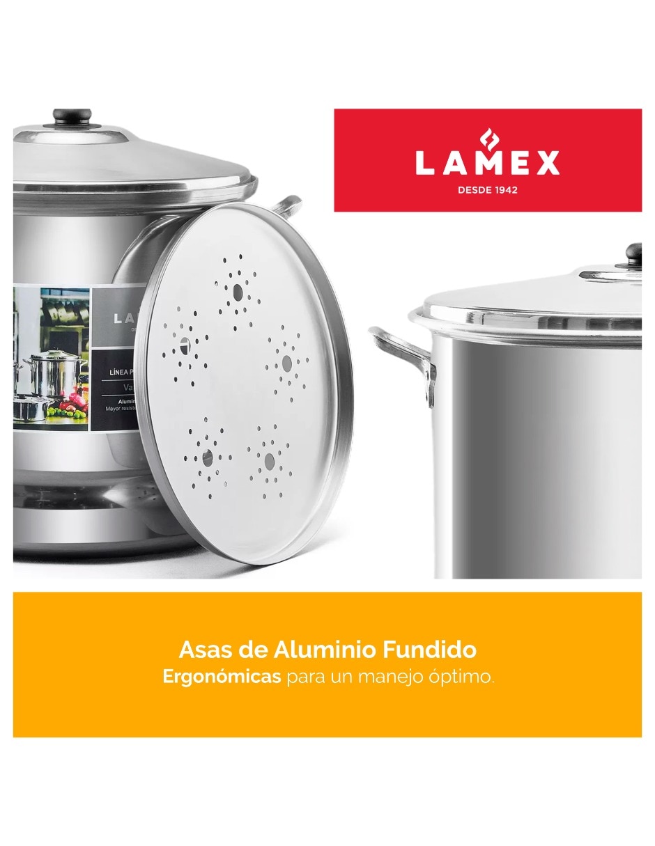 Vaporera convencional Lamex 3
