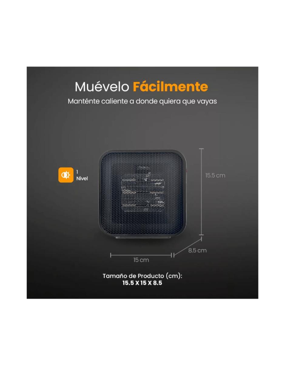 Calefactor portátil eléctrico de 127 V 2