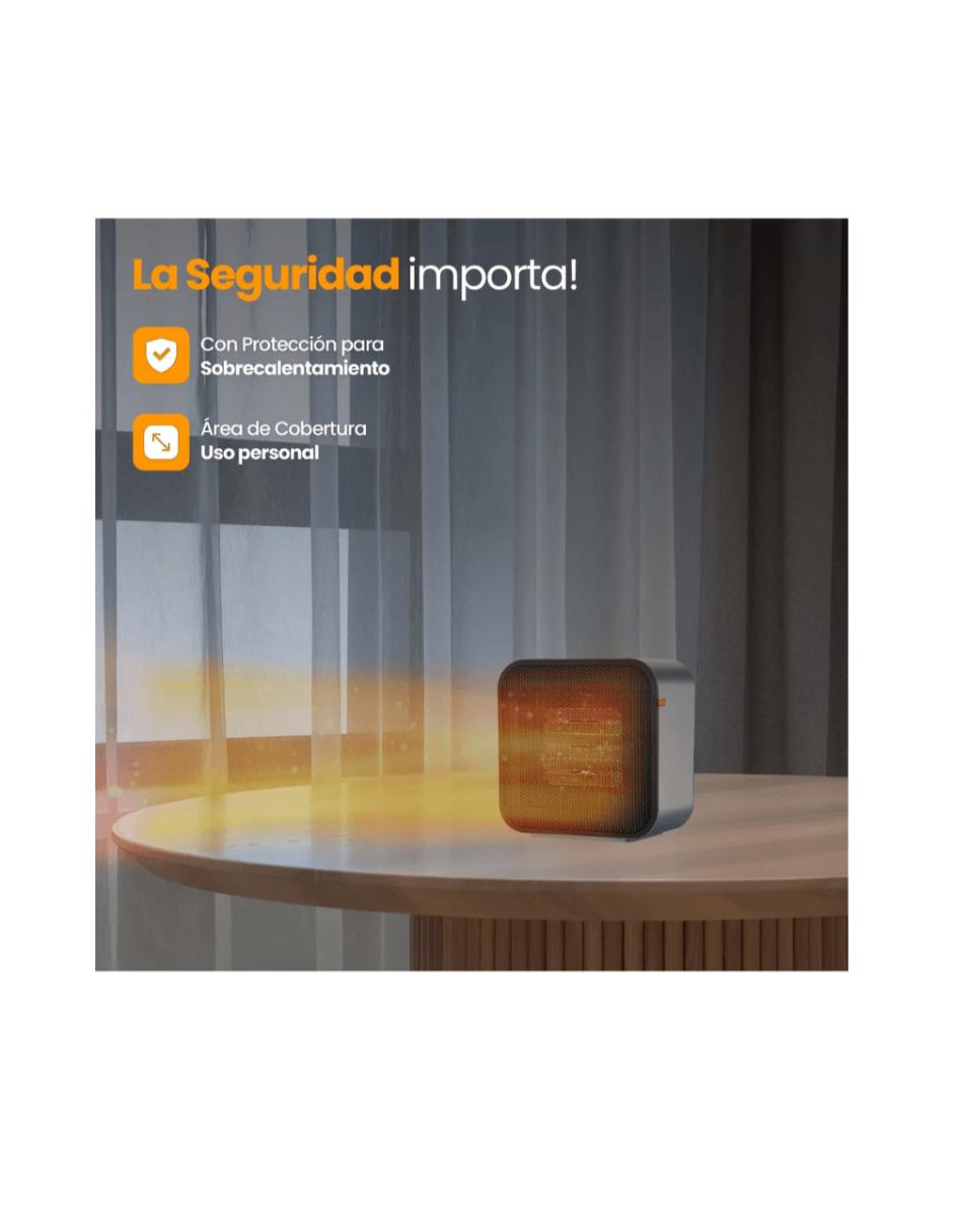 Calefactor portátil eléctrico de 127 V 4