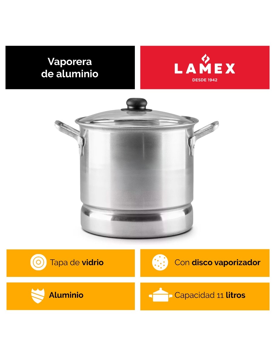 Vaporera convencional Lamex