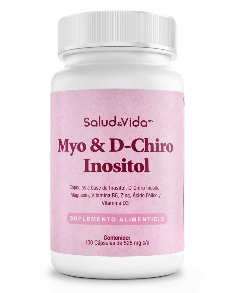 Suplementos alimenticios Myo D-Chiro Inositol 40.1 con 100 Cápsulas