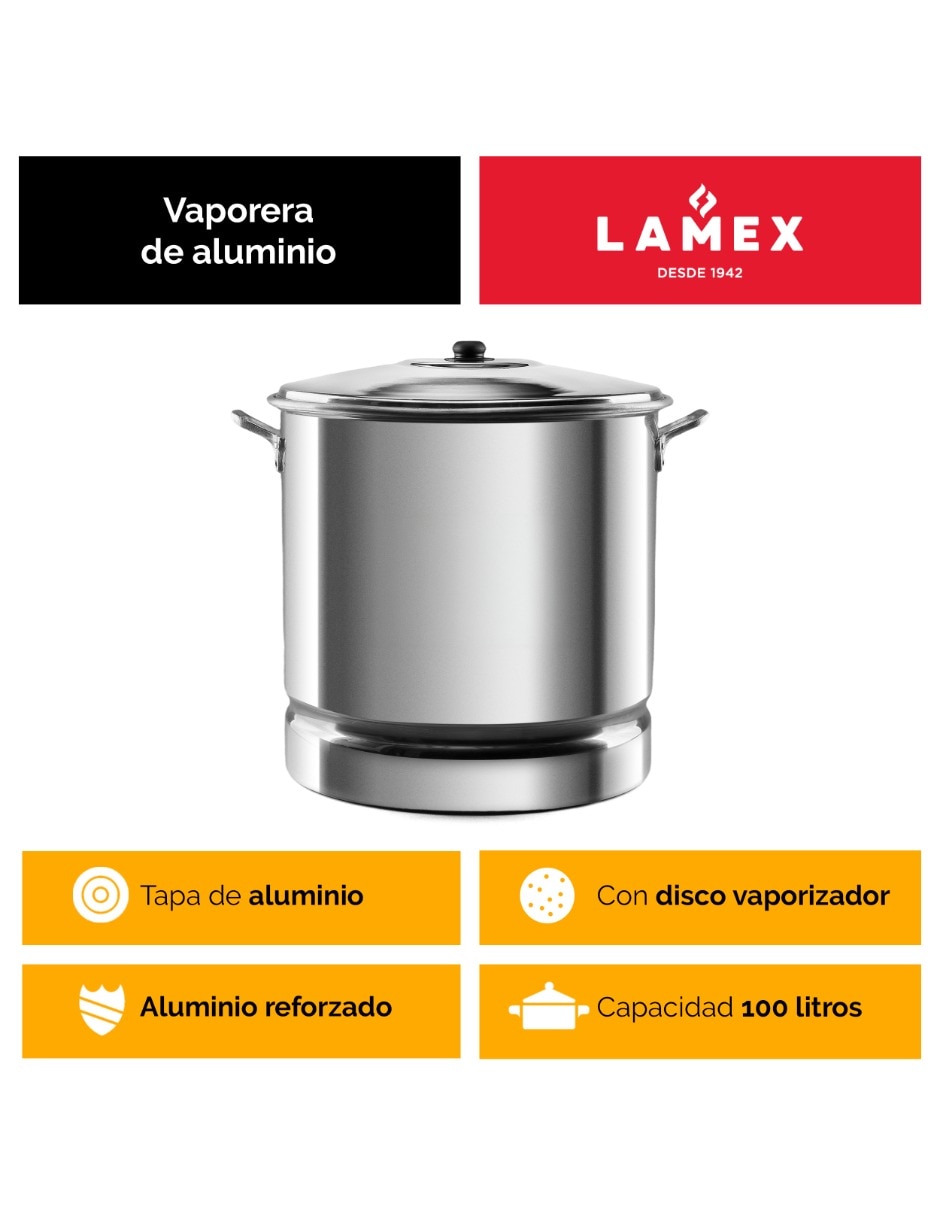 Vaporera convencional Lamex 2