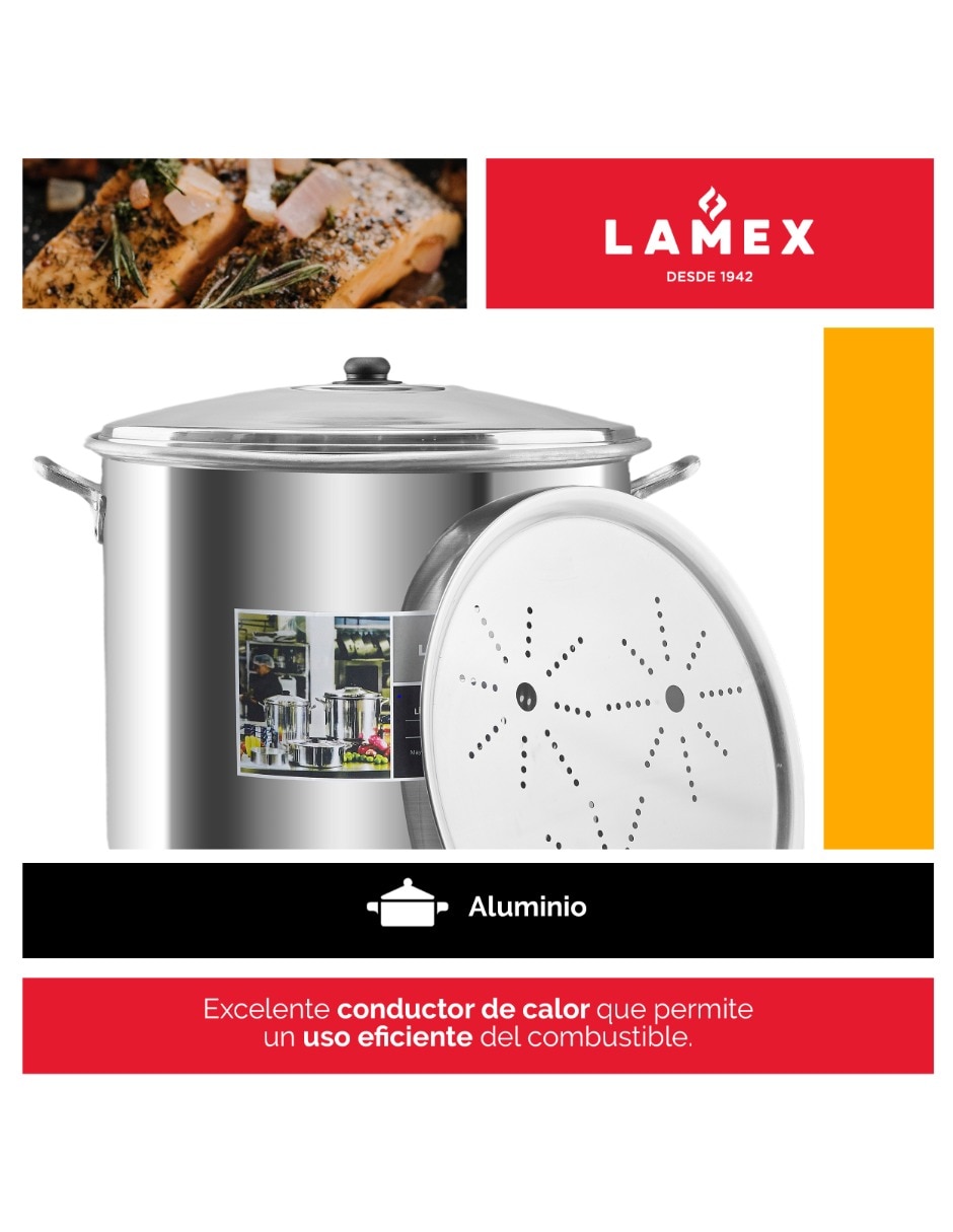 Vaporera convencional Lamex 3