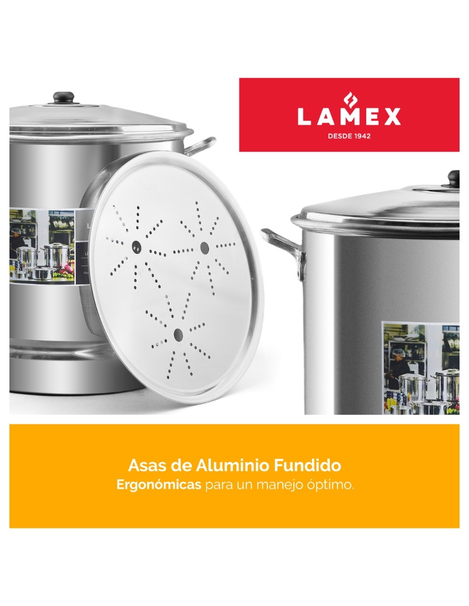 Vaporera convencional Lamex 4