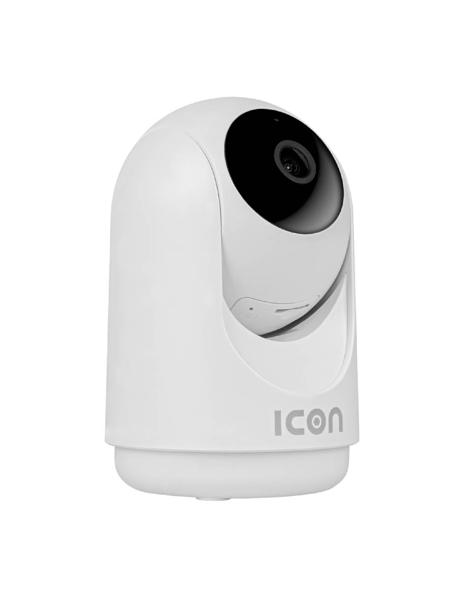 Cámara Wi-Fi de seguridad modelo ICCAM360INT01 inalámbrica Full HD 360° grabación visión nocturna para interior