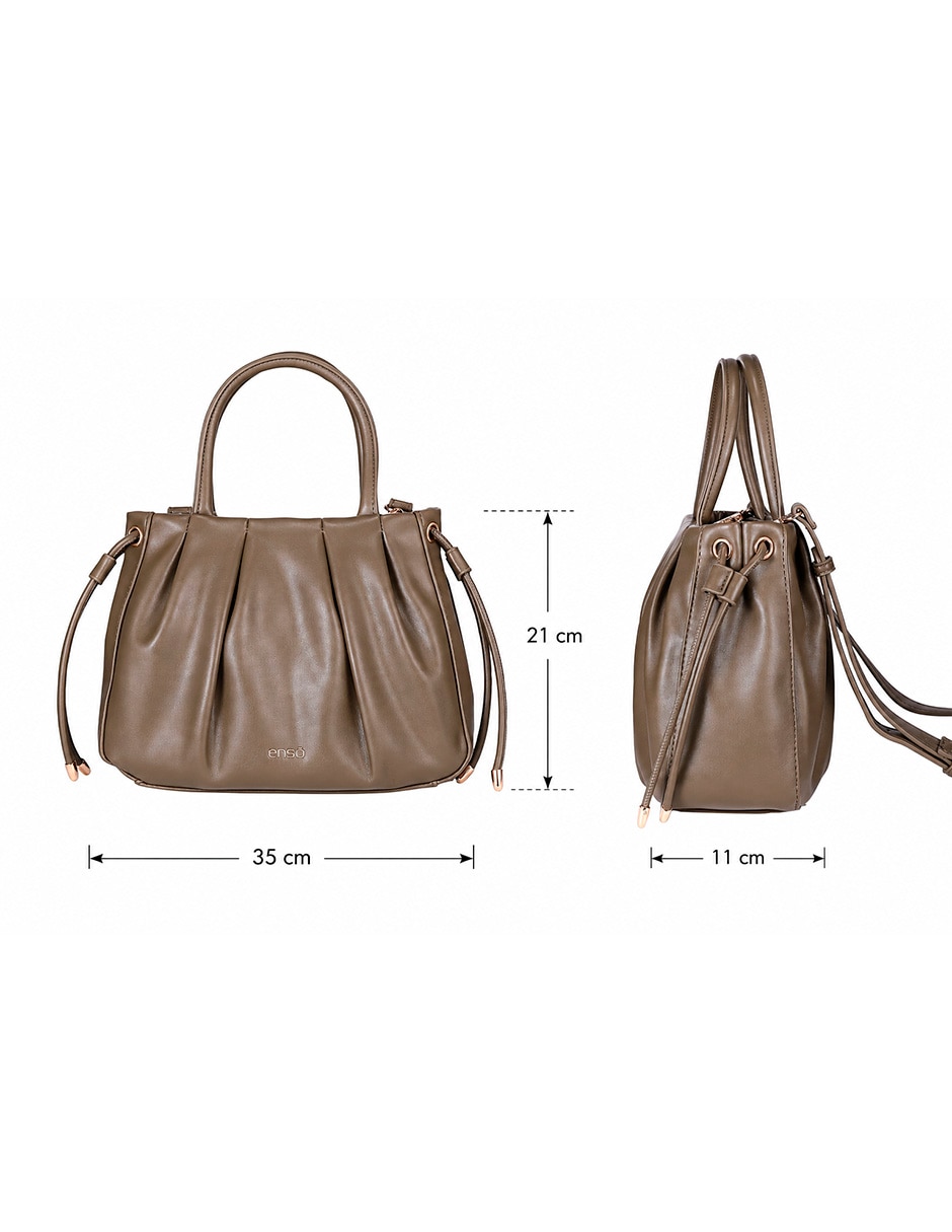 Bolsa Satchel Luxe para mujer 6