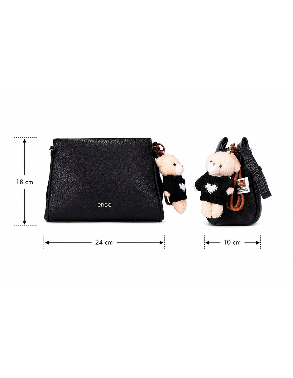 Bolsa crossbody Enso Signature para mujer