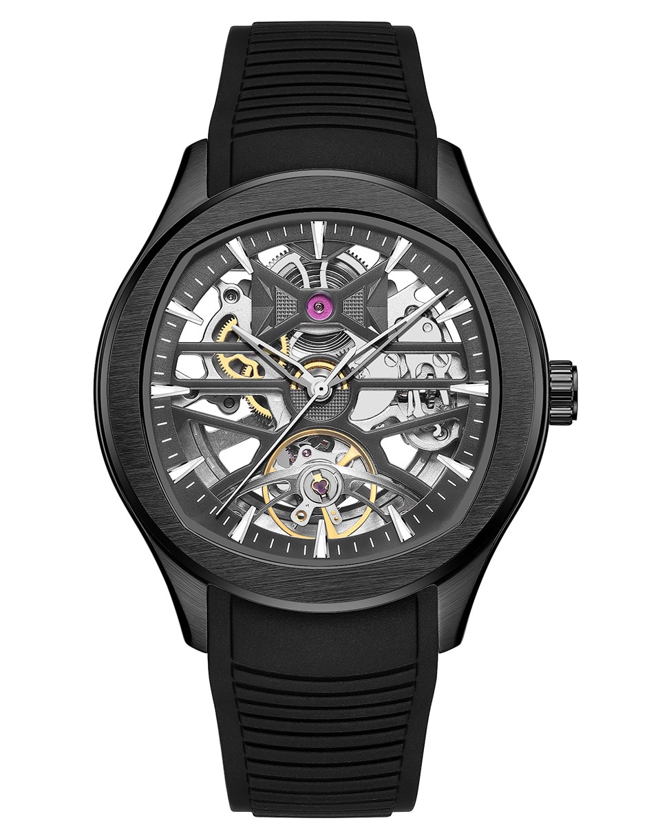 Reloj Automático Skeleton Sport Carbon Black para hombre EWA263G10