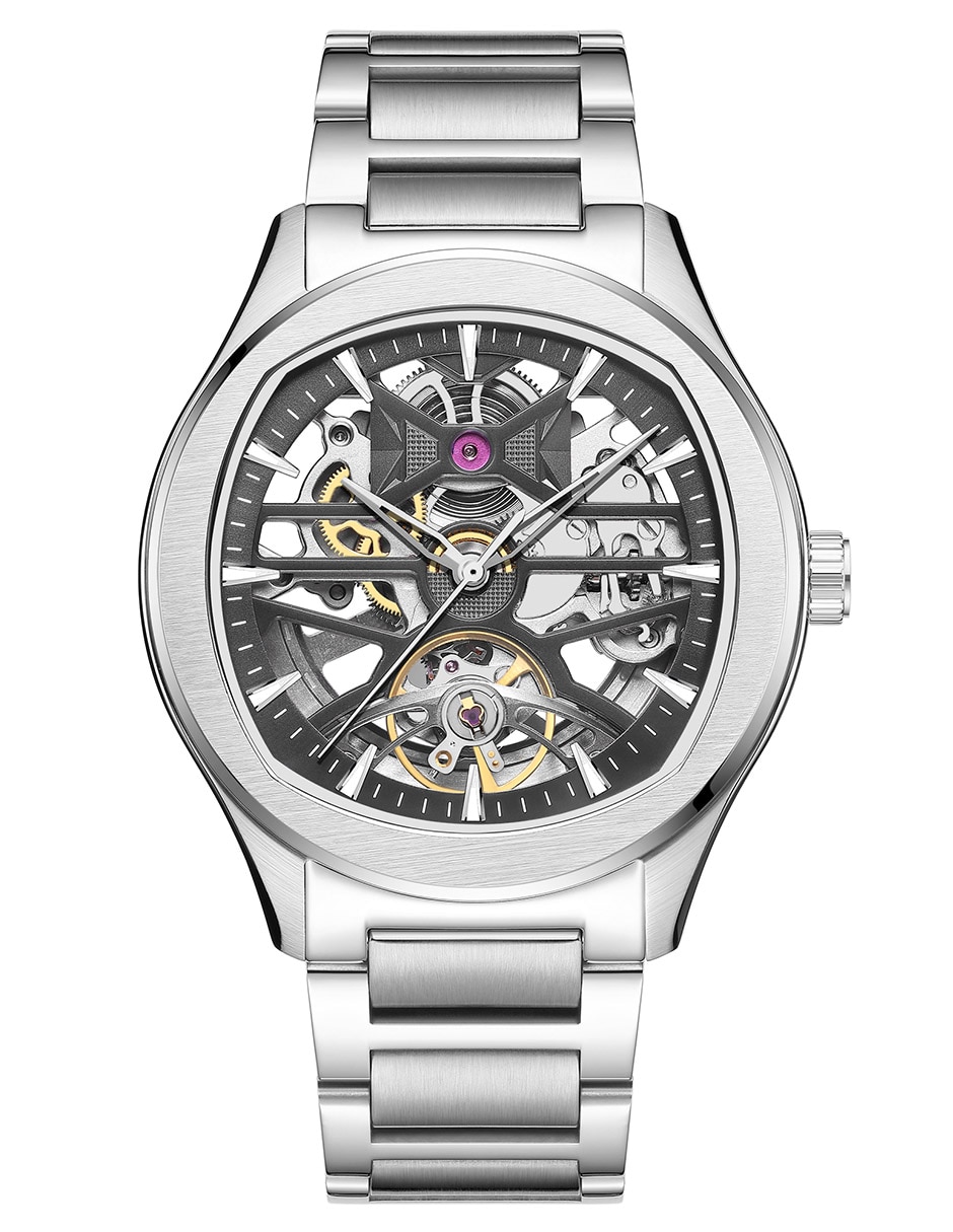 Reloj Automático Skeleton Sport Steel Grey para hombre EWA263G09
