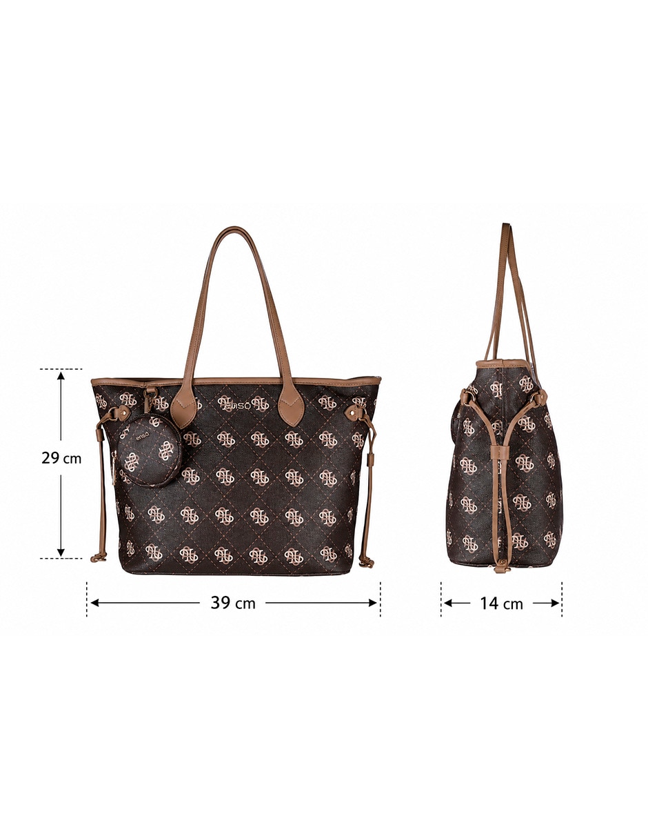 Bolsa Tote Heritage Monogram para mujer 6