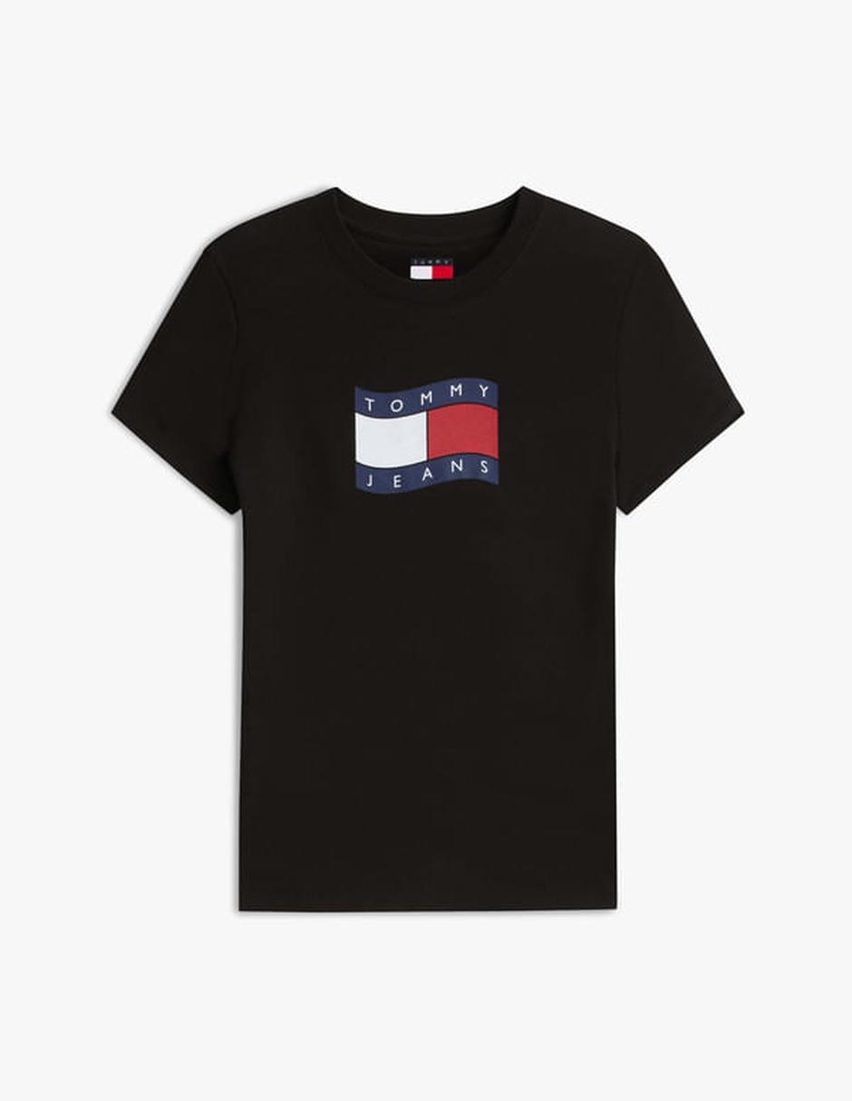 Playera manga corta cuello redondo para mujer 2
