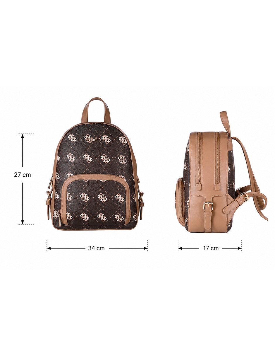 Backpack Heritage Monogram para mujer 6