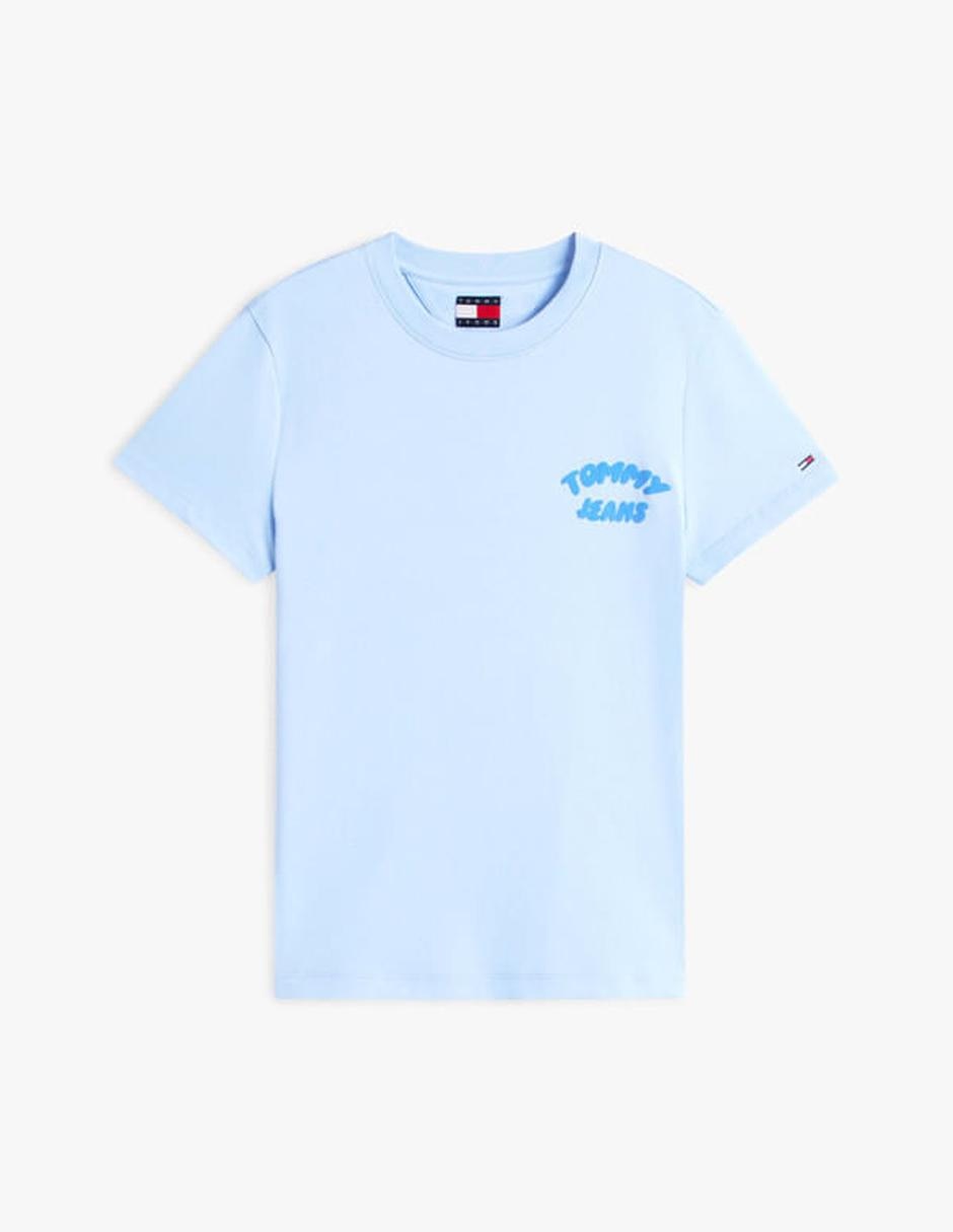 Playera manga corta cuello redondo para mujer 2