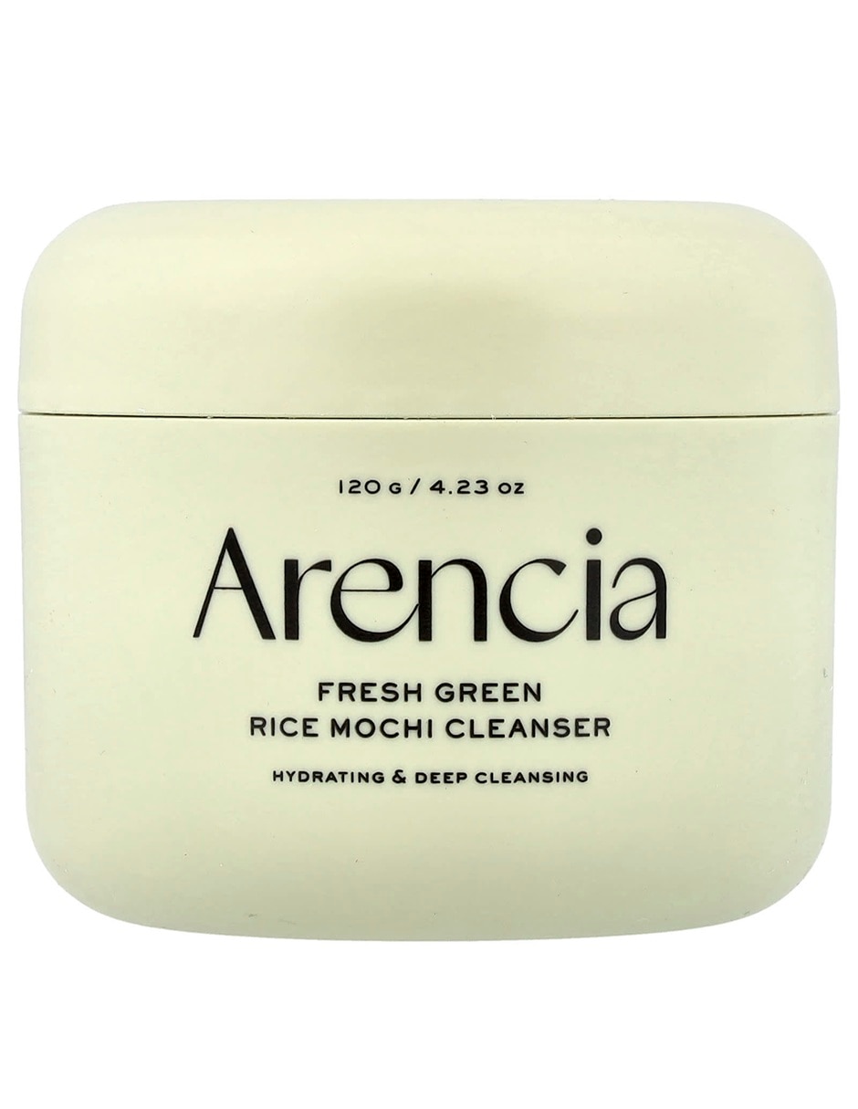 Facial limpiador de mochi de arroz verde Arencia para desmaquillar