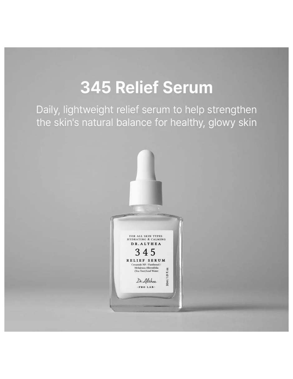 Sérum hidratante facial Dr.Althea 345 Relief Cream todo tipo de piel 2