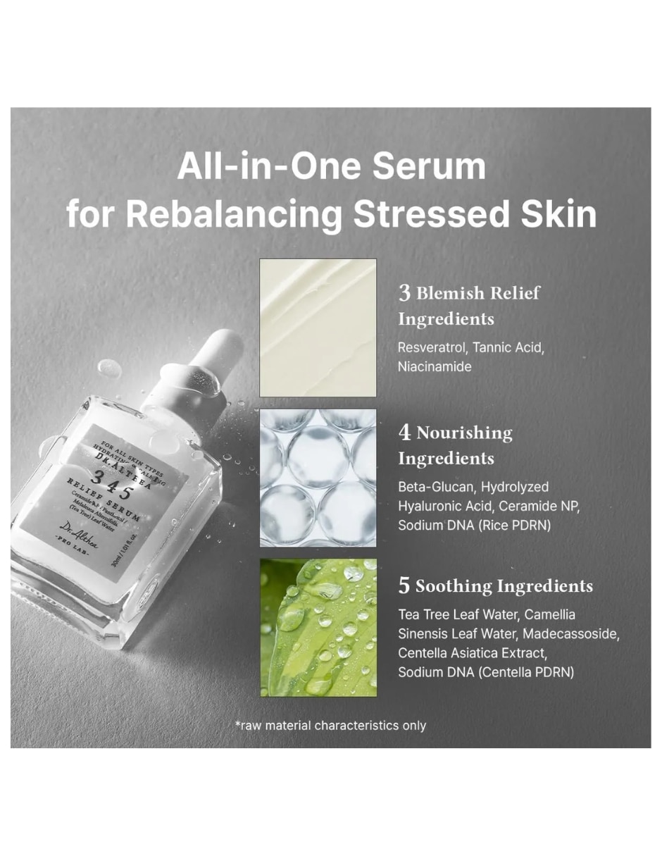 Sérum hidratante facial Dr.Althea 345 Relief Cream todo tipo de piel 3