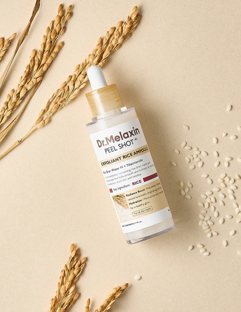 Exfoliante facial de arroz blanco Dr.melaxin Peel Shot todo tipo de piel