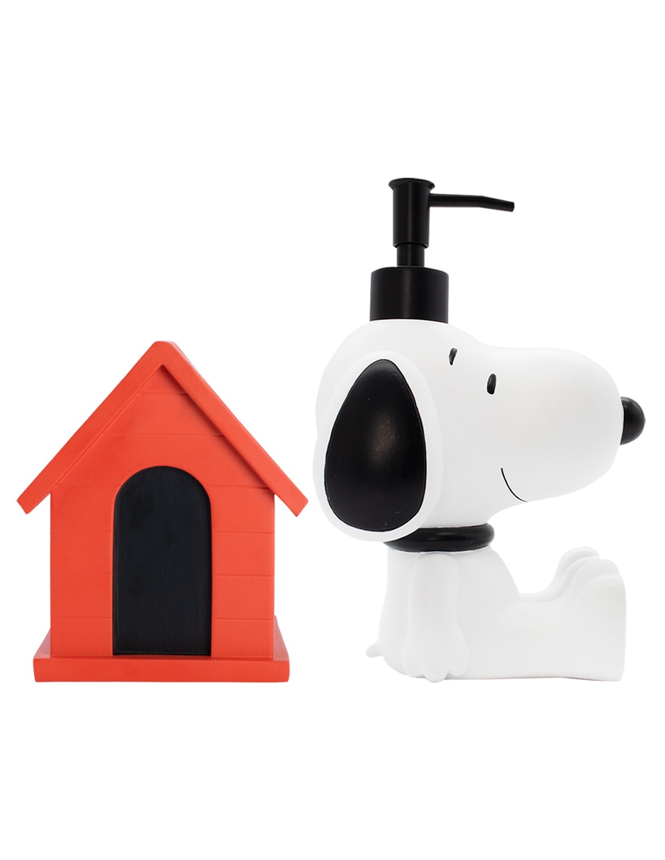 Dispensador de jabón snoopy de cerámica Dispensador de jabón snoopy de cerámica