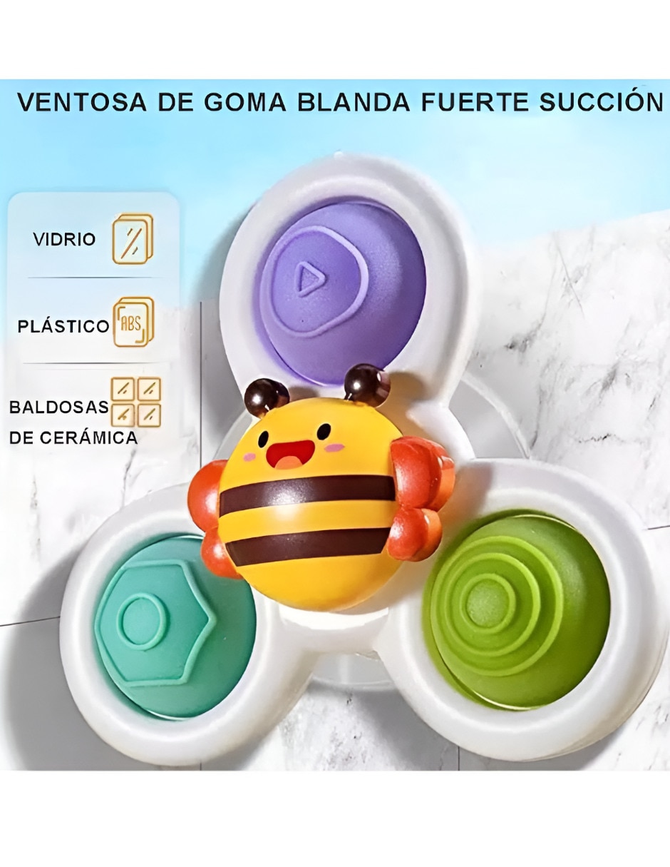Juguetes sensoriales con ventosa giratoria Xtellar juego didáctico unisex