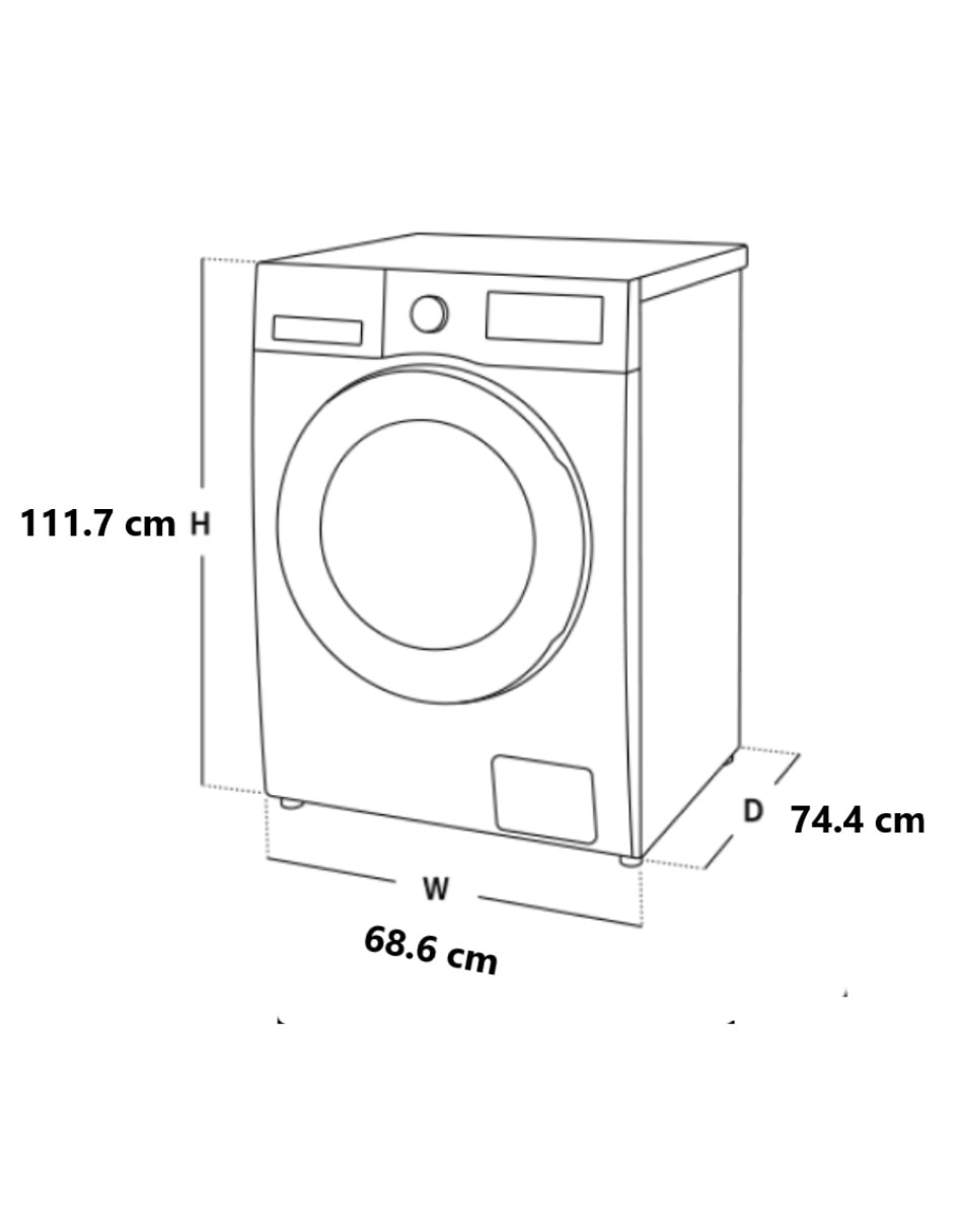 Lavadora 20 kg Samsung automática carga superior WA20A3351GY