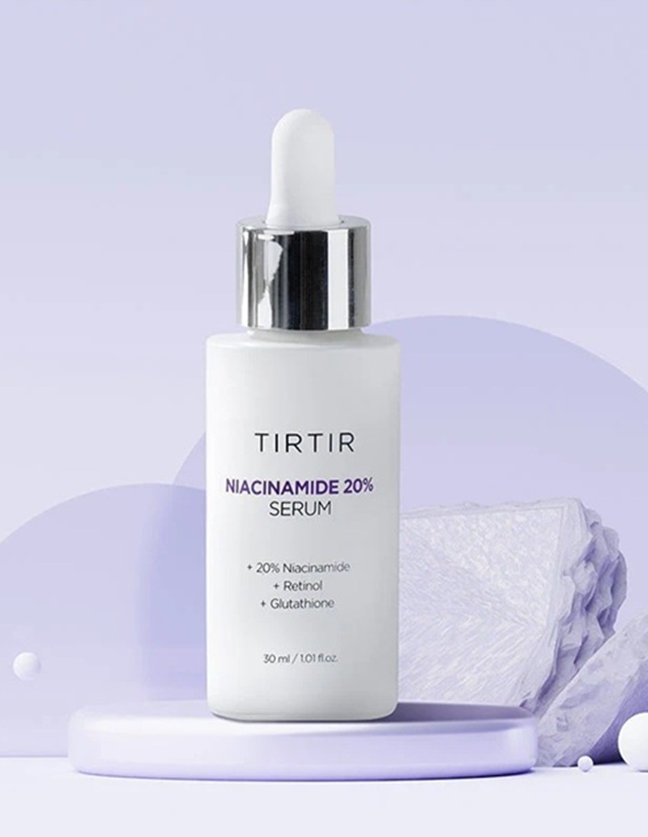 Sérum antimanchas facial de niacinamida 20% Tirtir de todo tipo piel