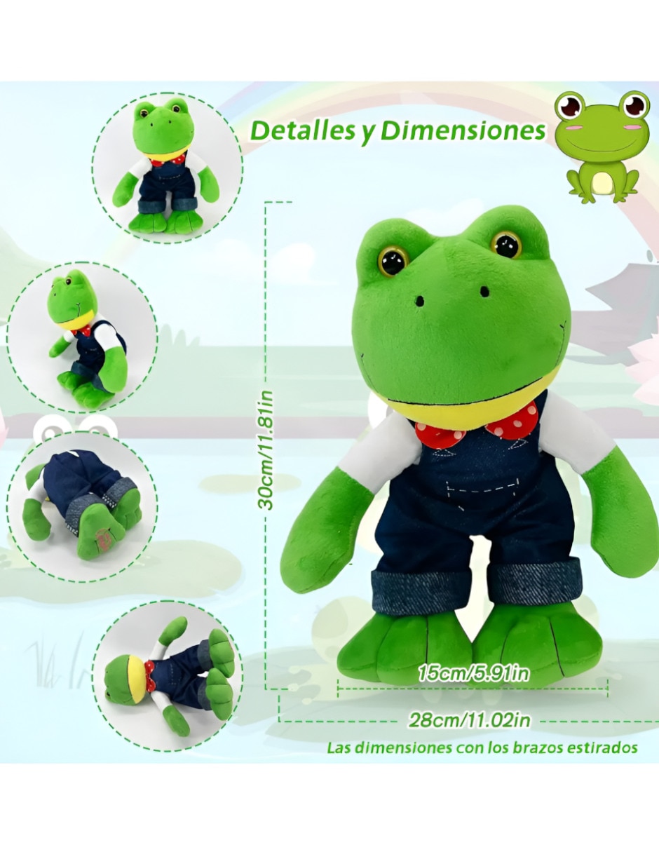 Peluche de rana 4