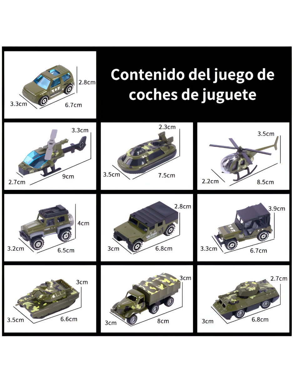 Set vehículo 1:64 4
