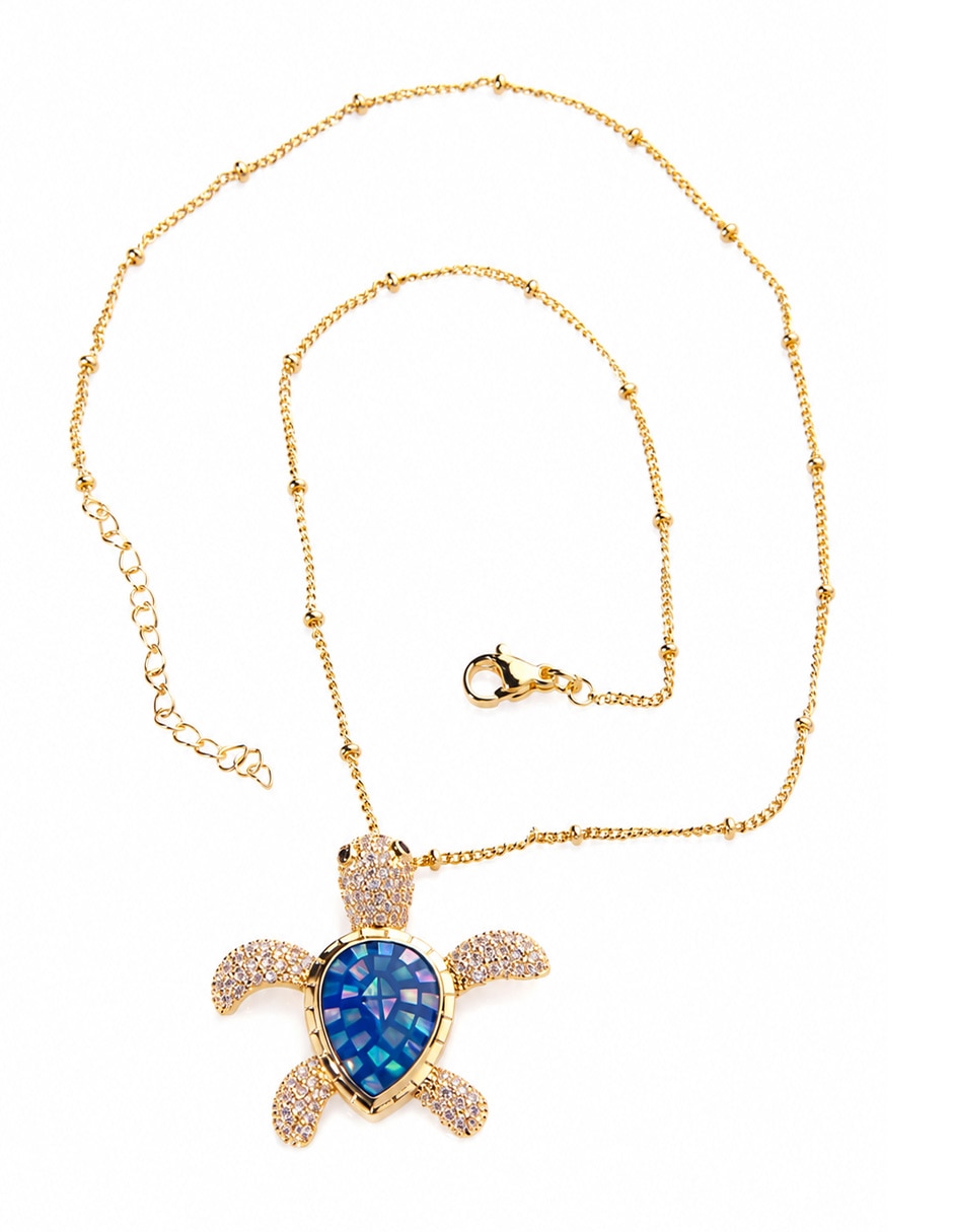 Collar con dije de tortuga Yoiko