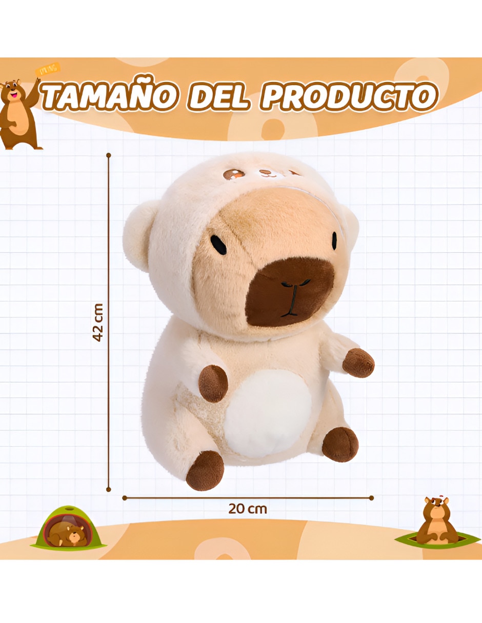 Peluche de capibara 4