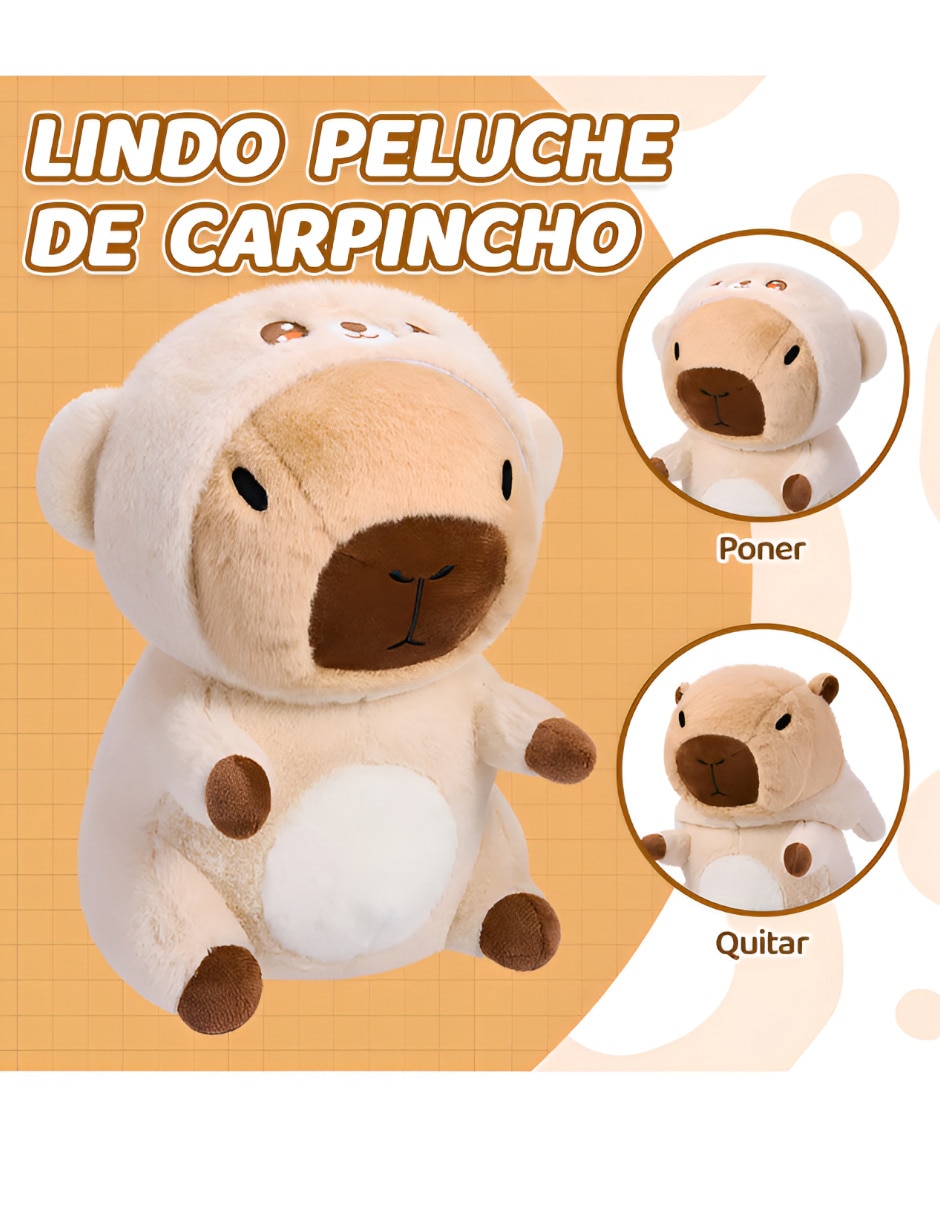 Peluche de capibara 3