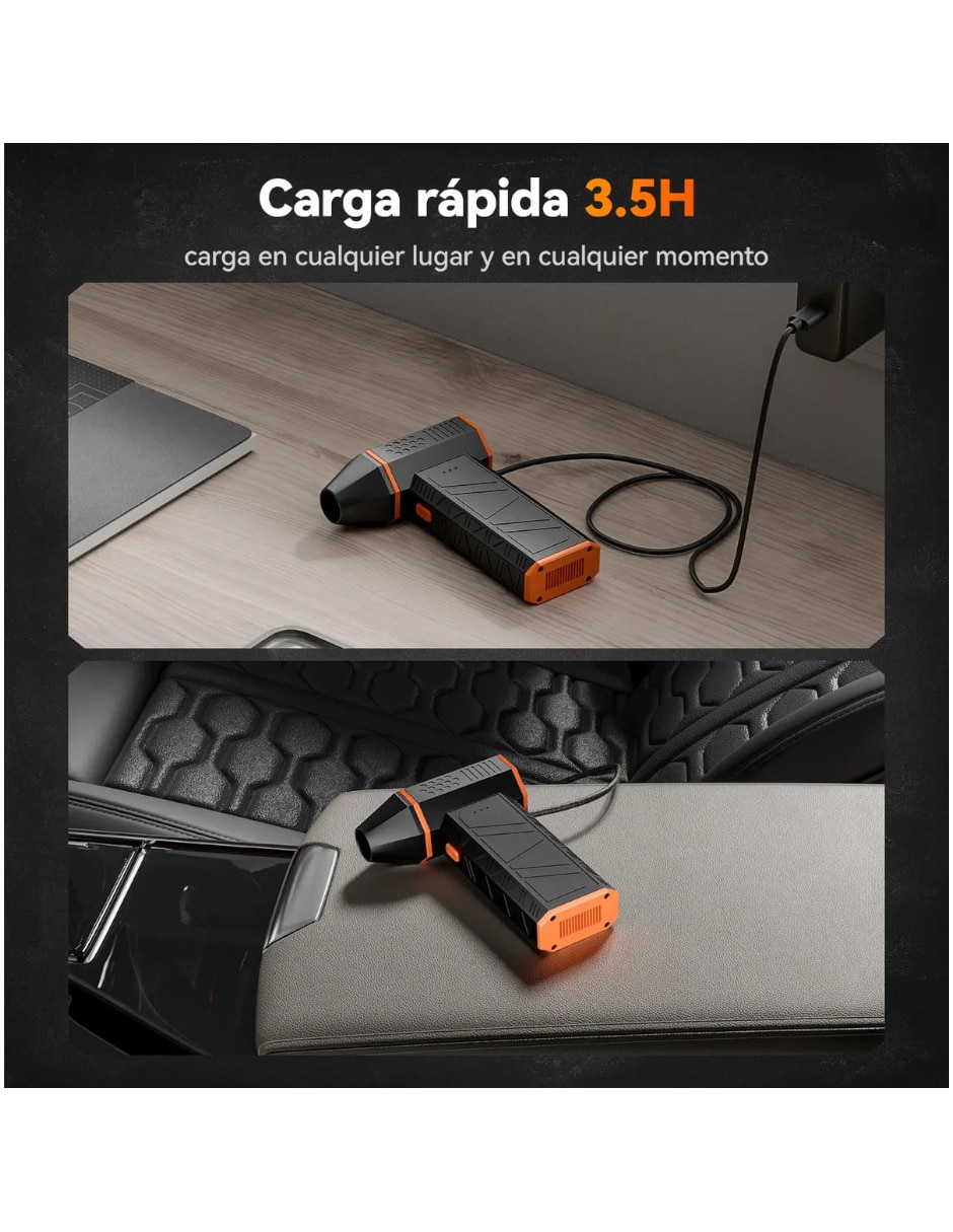 Sopladora a batería recargable Genérica 90 mph 105 cfm