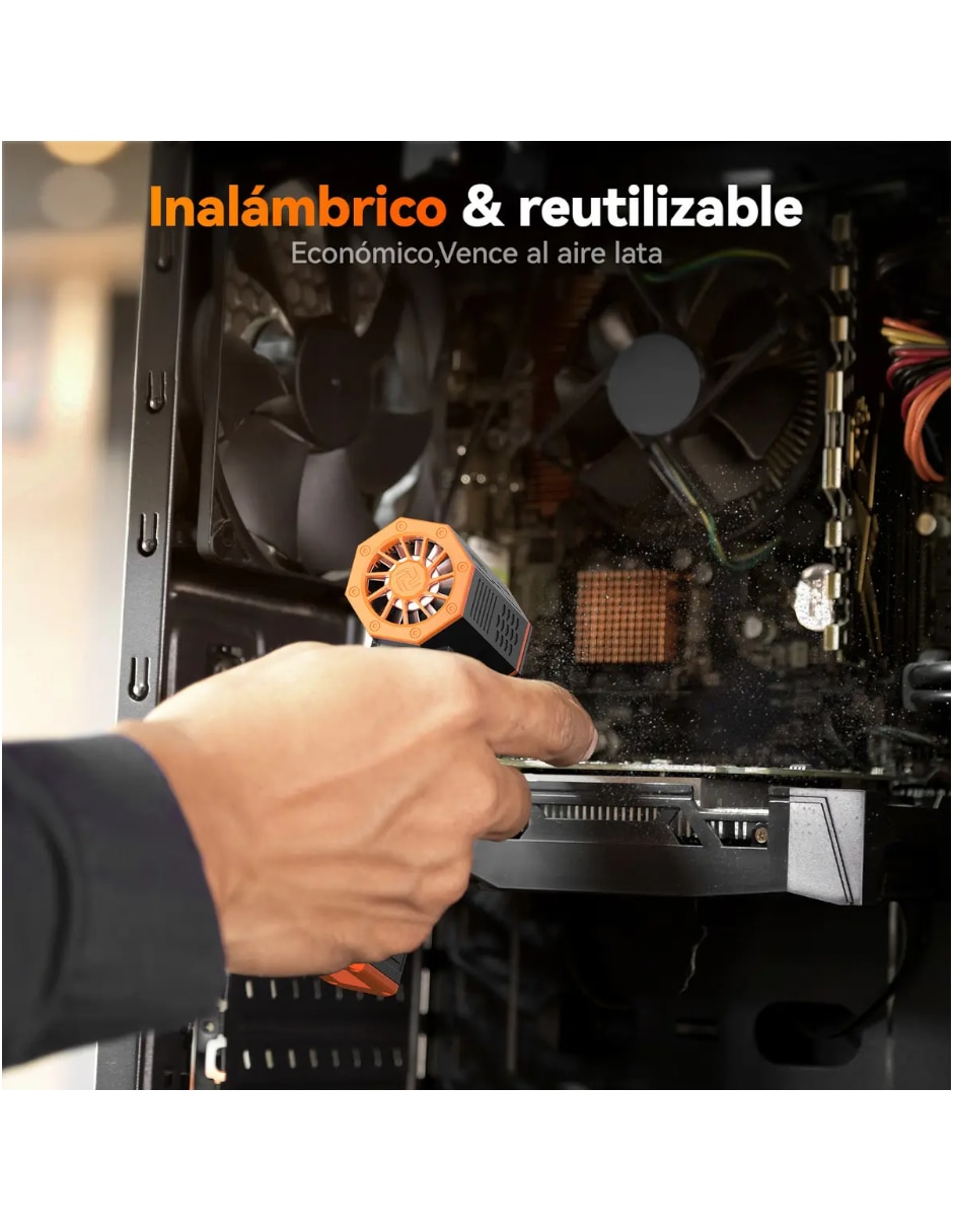 Sopladora a batería recargable Genérica 90 mph 105 cfm